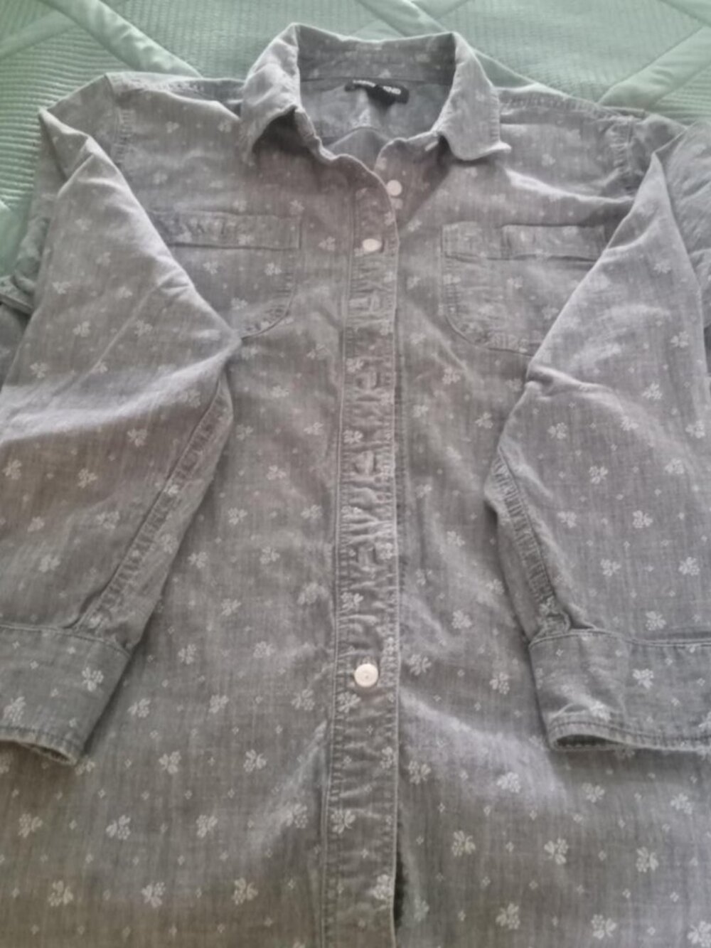 Lands End Button up womens shirt